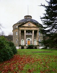 Pohled na Belle Isle House, Lake Windermere, postavený 1774-c.1781