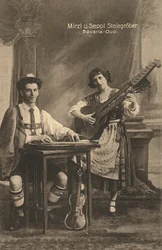 Bavaria-Duo, Německo, cca 1910 (pohlednice)