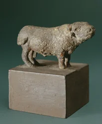 Buffalo, Harappa, Mohendžodáro (Pákistán), 2300-1750 př.nl (bronz)