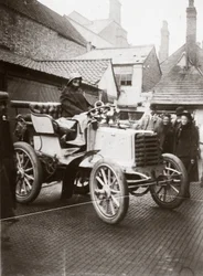C S Rolls 12 hp Panhard během 1000 Mile Trial