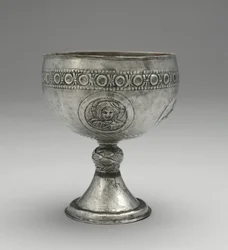 Kalich z pokladu Beth Misona, Konstantinopol nebo Sýrie, cca 500–700