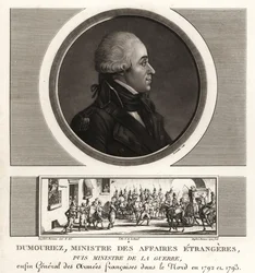 Charles-Francois du Perier Dumouriez , francouzský generál během francouzských revolučních válek