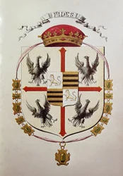 Erb rodiny Gonzaga (rytina)