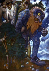 Kyklop, asi 1910 (ilustrace)