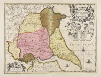 Ducatus Eboracensis pars orientalis  Východní jezdec Yorkeova hrabství