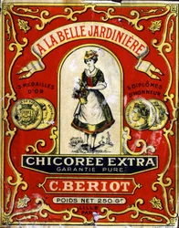 Extra čekanka z obchodů "La Belle Jardiniere", konec 19. století (tisk)