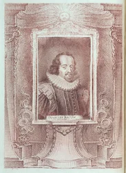 Francis Bacon , anglický esejista a filozof, počátek 17. století