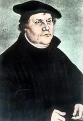 Německý náboženský reformátor Martin Luther