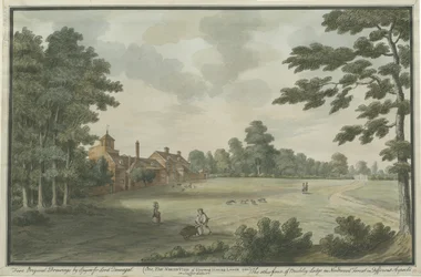 Hopwas Hayes: malba vodovými barvami, 1786