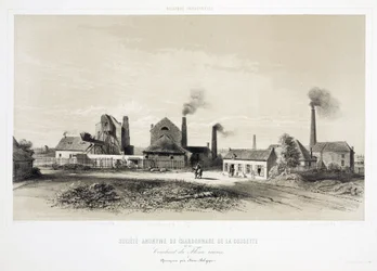 Těžba, Coal De la Cossette Coalmining Company, Belgie