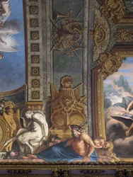 Mytologické postavy. Malovaný dekor od Francoise Perriera (1594-1649)