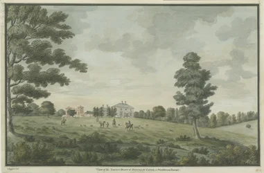 Needwood - Brickley Lodge: malba vodovými barvami, nd [1786]