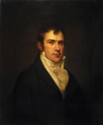Robert Fulton, americký umělec a vynálezce, c 1800