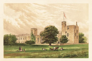 Sudeley Castle, 1880 (rytina)