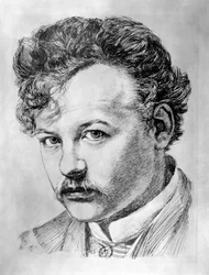 Švýcarsko Art Karl Stauffer