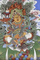 Chrám tisíce Buddhů Dashang Kagyu Ling sbor Strážce chrámu, La Boulaye, Francie