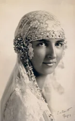 Vévodkyně Anna Francouzská ve svatebních šatech