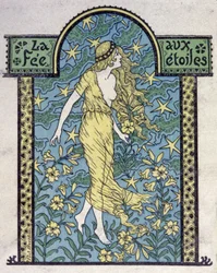 Hvězdná víla, kolem roku 1900 (ilustrace)