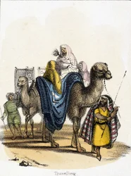 Cestování, c 1845