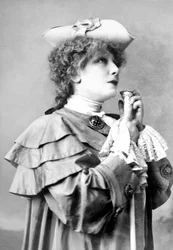 Spojené království: Herečka Sarah Bernhardt