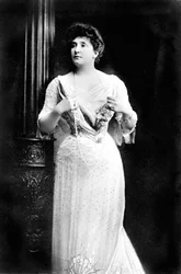 Spojené království: Australská sopranistka Nellie Melba, - (skutečné jméno Helen Porter) 1861-1931