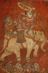 Wat Bo, Siem Reap Nástěnná malba Ramayana, Siem Reap, Kambodža