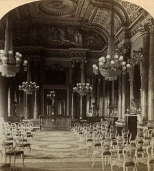 Ballroom, Buckinghamský palác, Londýn.