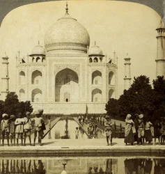 Taj Mahal, Agra, Uttar Pradesh, Indie.
