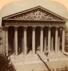 Kostel Madeline, Paříž, Francie, 1900.