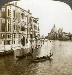 Canal Grande, Benátky, Itálie.