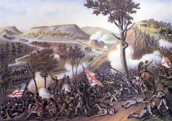 Americká občanská válka (1861 - 1865): Siege of Missionary Ridge, 25. listopadu