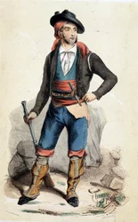 Andaluský pašerák (kostým)