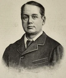 Archibald Philip Primrose, 5. hrabě z Rosebery (1847-1929), britský politik, rytina z fotografie J. Jerrarda z L