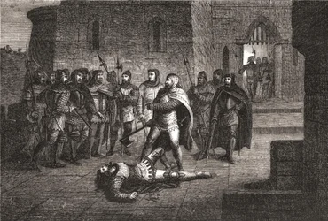 Vražda Étienna Marcela v roce 1358 - v 