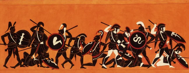 Bitva Řeků a Trojanů (trojská válka), 1808-1810