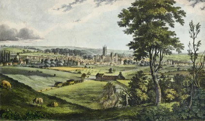 Canterbury od železnice
