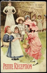 Dětská chuť - chromo. Van Houten, konec 19. století
