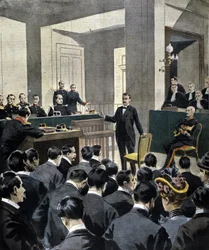 Případ Dreyfus: svědectví podplukovníka Georgese Picquarta (1854-1914) v procesu se spisovatelem Emilem Zolou (po dopise J