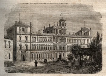 Vévodský palác v Modeně v 19. století - Vévodský palác 1634 - Vévodský palác v Modeně