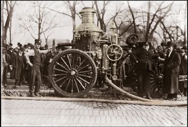 Požární čerpadlo New York Fire Brigade 1909.