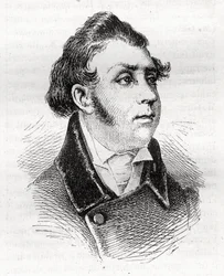 Francois Charles (Francois-Charles) Dulong - francouzský právník a politik - 1792-1834 - rytina