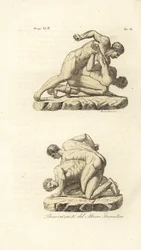 Řečtí sportovci soutěžící v bojovém umění Pankration