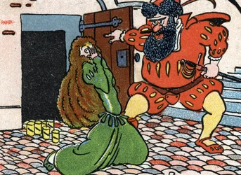 Ilustrace k filmu "Modrovous"