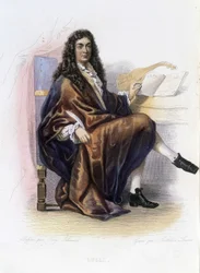Jean Baptiste Lully (1632-1687) - v „Le Plutarque francais“, Ed. Mennechet
