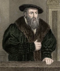 Johannes Kepler (Keppler) 1571-1630 - rytina - 19. stol.