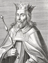 Portugalský král Duarte I. Edward I. Portrét.