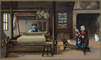 Chromolitografie konce 19. století