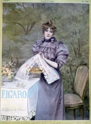 Králův dort od Frédérica Valleta - v „“Figaro Illustré“, leden 1897