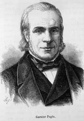 Louis Antoine Garnier Pagès (Garnier-Pages) (1803-1878), francouzský politik. - rytí