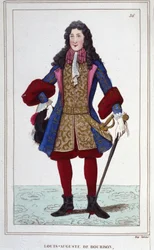 Louis Auguste de Bourbon, vévoda z Maine (1670-1736). Francouzský princ.
